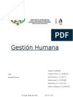 gestion humana 