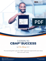 3 Steps To Cbap Success - A Guide