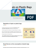 EU & Spain On Plastic Bags