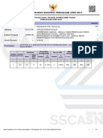 Daftar Keseluruhan Hasil SKD Peserta CPNS Formasi 2019 PDF