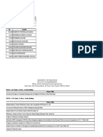 Mid Year Presentation Schedule