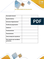 Paso 3 - Identificar Un Medio Regional - Independiente-Nacional-ficha Técnica