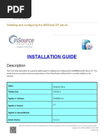 Installing and configuring the MBSerial DA server