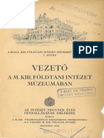 Vezető A M. Kir. Földtani Intézet Múzeumában