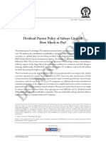 Dividend - Payout - Policy - of - Infosys - Limited - Case - Study (1) - Unlocked PDF