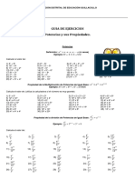 Potencias y Sus Propiedades PDF