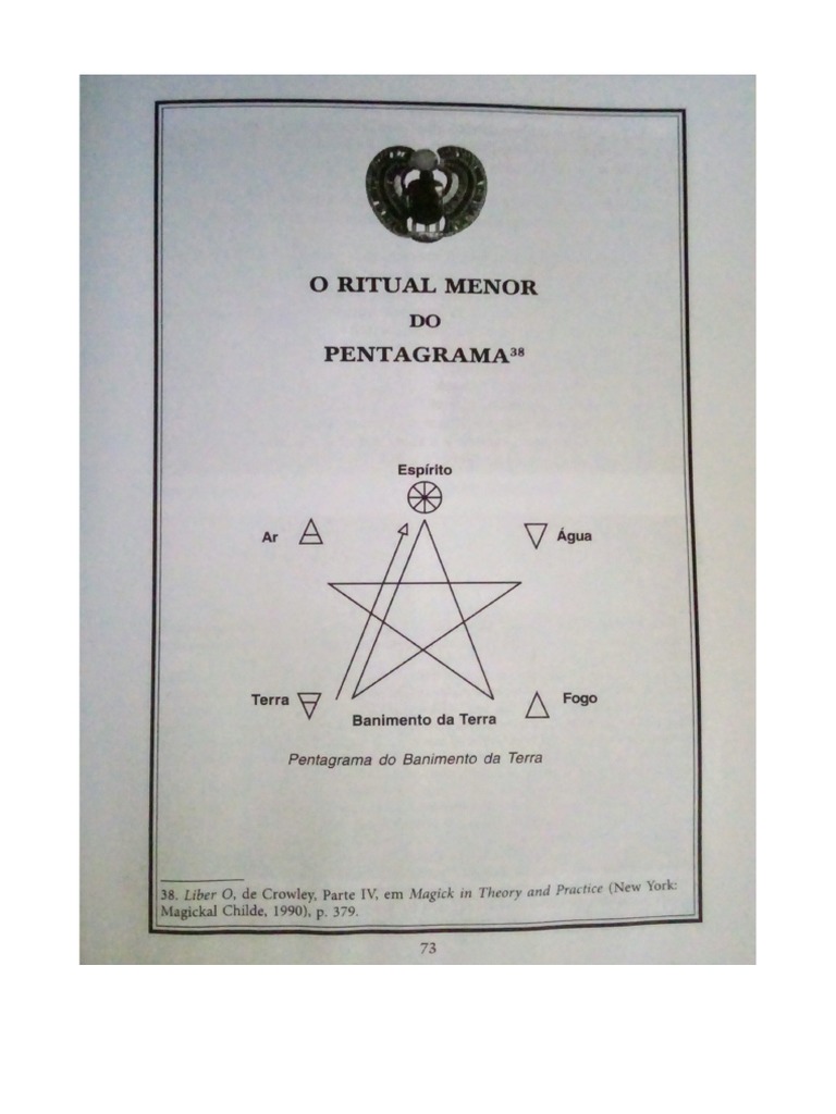 Ritual Menor Do Pentagrama (Banimento) - Crowley | PDF | Anjo | Deus