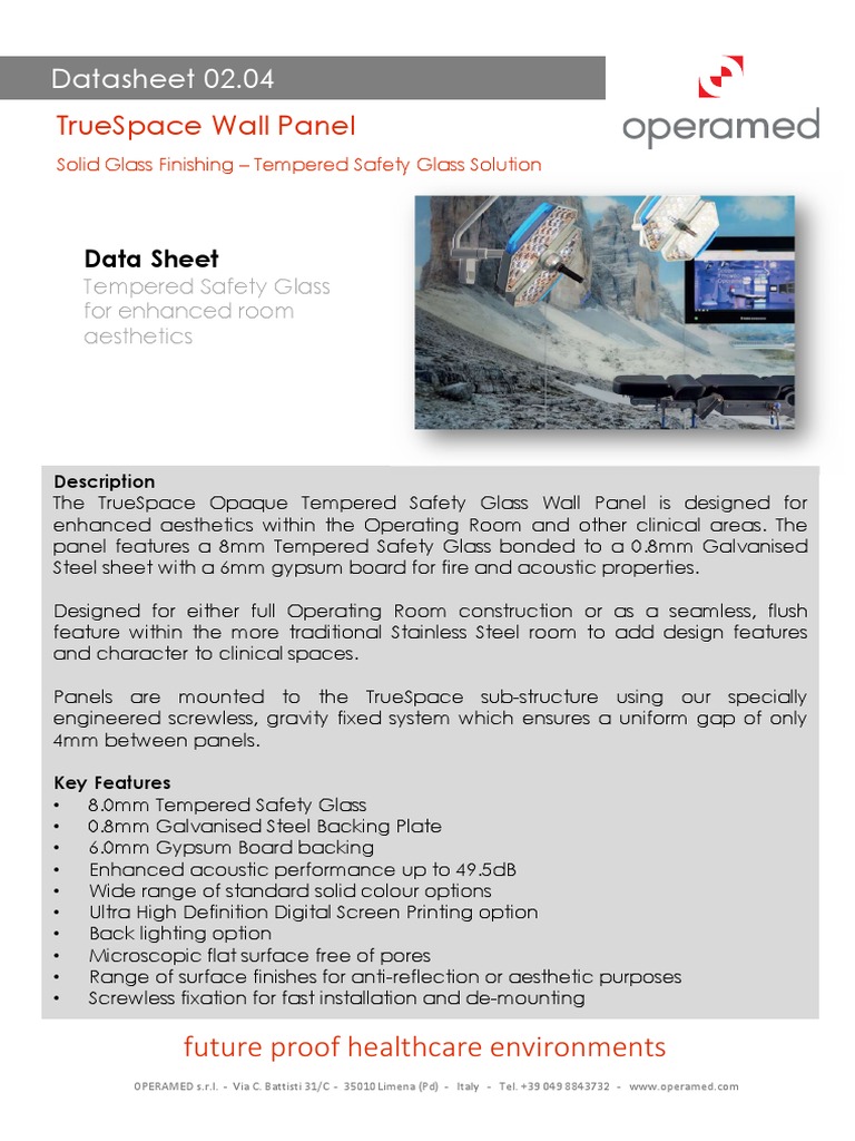 02-04 Wall Panel Solid Glass Finishing | PDF | Wall | Glasses