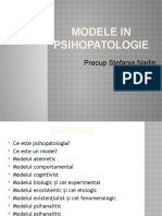 Modele in Psihopatologie