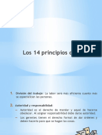 Principios de Fayol