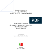 Actas III Congreso El Español, Lengua de Traducción (12 A 14 de Julio 2006, Puebla (México) ) PDF