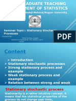 Stationary Stochastic Processes