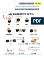 1 SEC SESION 1 Les Prepositions