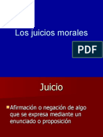 Tipos de juicios morales