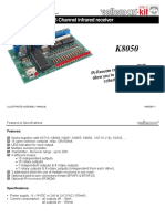 K8050 - IR Receiver PDF