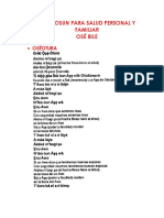 Ebó Osun para Salud Personal y Familiar