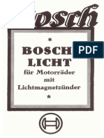 Bosch Sistema de Luces Aleman 5598