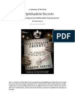 Scriptshadow Secrets Summary PDF