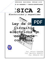 Laboratorio Nro - 2 - Ley - de - Ohm - 2019 PDF