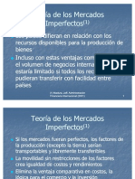 1.2 Teoria de Los Mercados Imperfectos