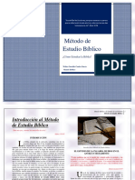 Introducción Al Método Estudio Bíblico PDF