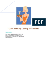 Quick and Easy Cooking For Students: September 2010