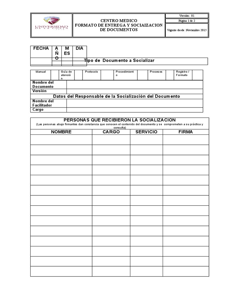 Formato de Entrega y Socializacion PDF