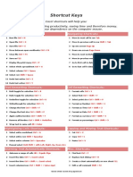 Excel Shortcuts