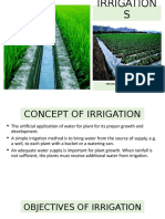 IRRIGATIONS