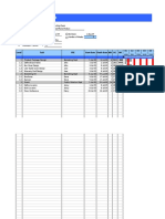 Grantt Chart Template 05