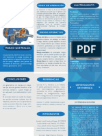 Folleto Taller #4 Generadores de Energia Riesgos Mecanicos y Electricos