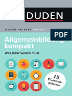 Duden - Allgemeinbildung Kompakt PDF