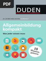 Duden - Allgemeinbildung Kompakt PDF
