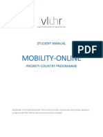 Priority Country Programme - Student Manual Mobility-Online (EN)
