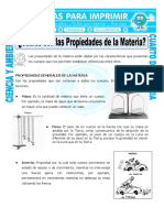 Propieades de La Materia 4°