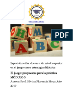 Módulo 5. El Juego - Propuestas para La Práctica PDF