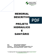 Modelo de Memorial Descritivo de Projeto Hidrossanitário.pdf