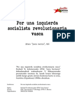 IG Formakuntza - (T.H.) Por Una Izquierda Socialista Revolucionaria Vasca (ETAko Joera Berria, 1966) PDF