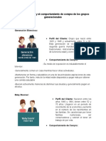 Perfil Del Cliente y El Comportamiento de Compra de Los Grupos Generacionales