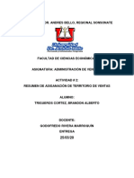 Resumen Asiganación de Territorio - Brandon - Alberto - Trigueros - Cortez