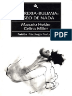 Anorexia - Bulimia Deseo de Nada - Buenos Aires - Paids - 1996