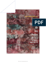 2011_Ximena Soruco Sologuren - La ciudad de los cholos. Mestizaje y colonialidad en Bolivia, siglos XIX y XX.pdf