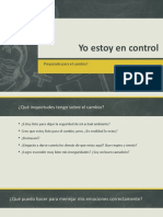 Yo Estoy en Control, Charla A Úndécimo