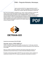 IPVA 2020 PR DETRAN Perguntar Valor Calend?rio Como Remunerarrtwrl PDF