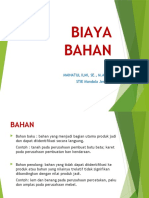 3 - Biaya Bahan