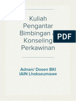 Bimbingan Dan Konseling Perkawinan