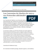 Covenios de Ginebra