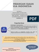 Perkembangan Ejaan Bahasa Indonesia