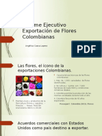 Informe Ejecutivo Exportación de Flores Colombianas