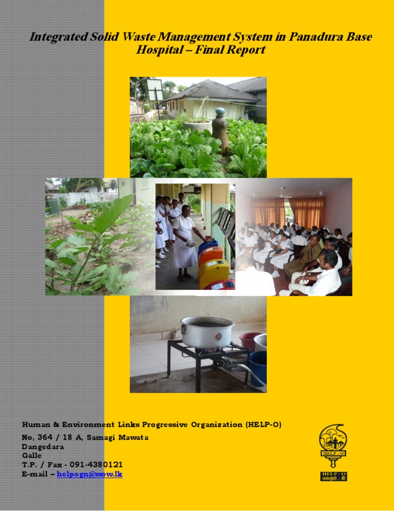 Integrated Solid Waste Management System in Panadura Base Hospital ...
